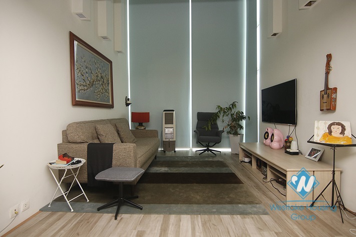 Beautiful duplex apartment for rent near Aeonmall Long Bien, Ha Noi